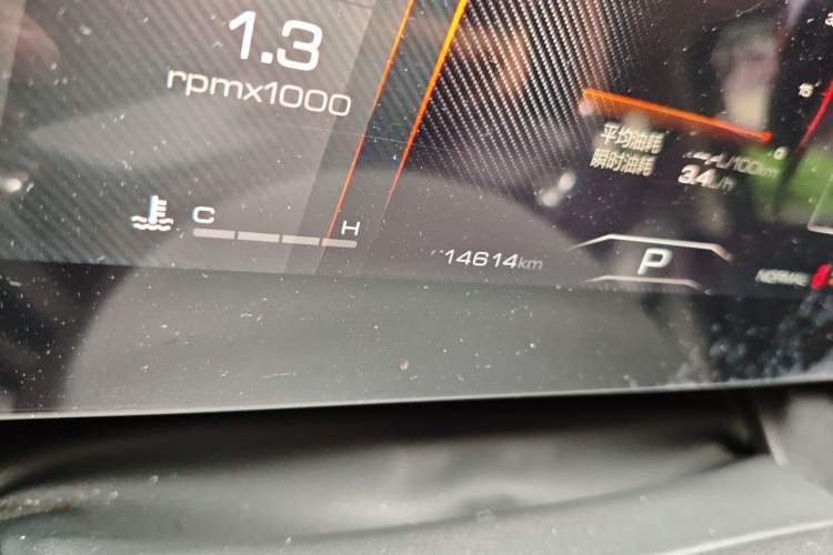 Used Haval DARGO 2024 1.5T DCT Border Collie Edition Odometer Close Up