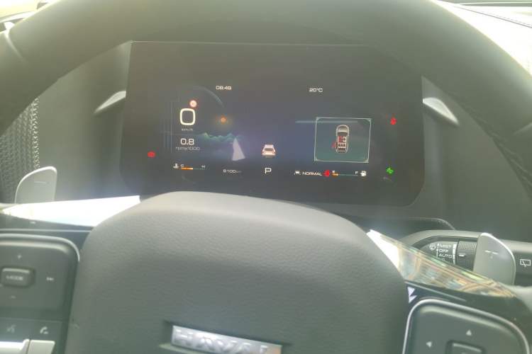 Used Haval DARGO 2024 1.5T DCT Border Collie Edition Odometer Close Up