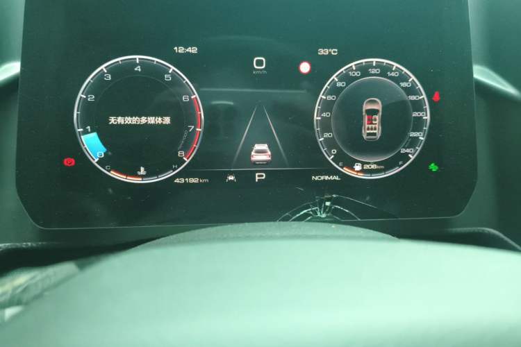 Used Haval DARGO 2024 1.5T DCT Border Collie Edition Odometer Close Up
