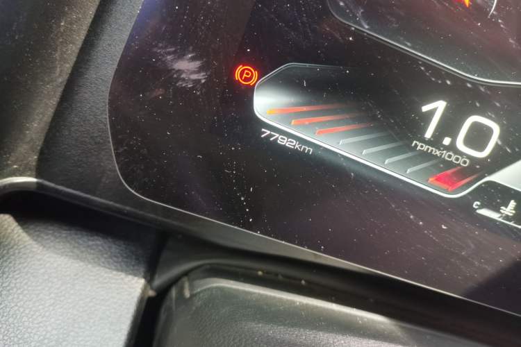 Used Haval DARGO 2024 2.0T DCT Chinese Rural Dog Edition Odometer Close Up
