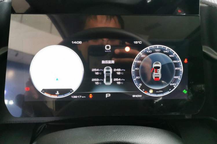 Used Haval DARGO 2024 1.5T DCT Border Collie Edition Odometer Close Up