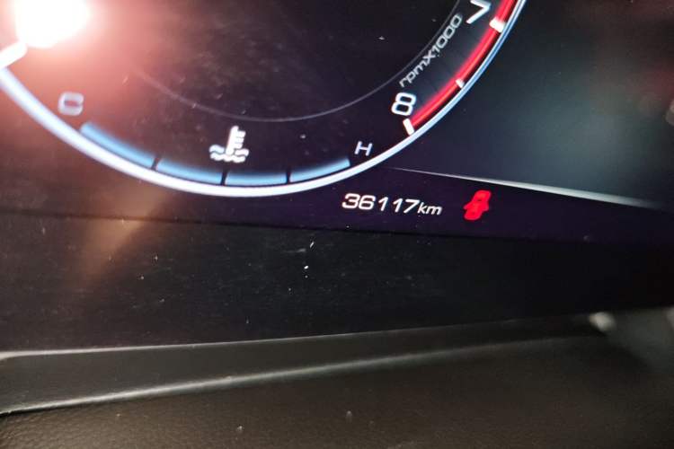 Used Haval DARGO 2024 1.5T DCT Labrador Edition Odometer Close Up