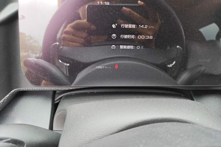Used Haval DARGO 2024 1.5T DCT Border Collie Edition Odometer Close Up
