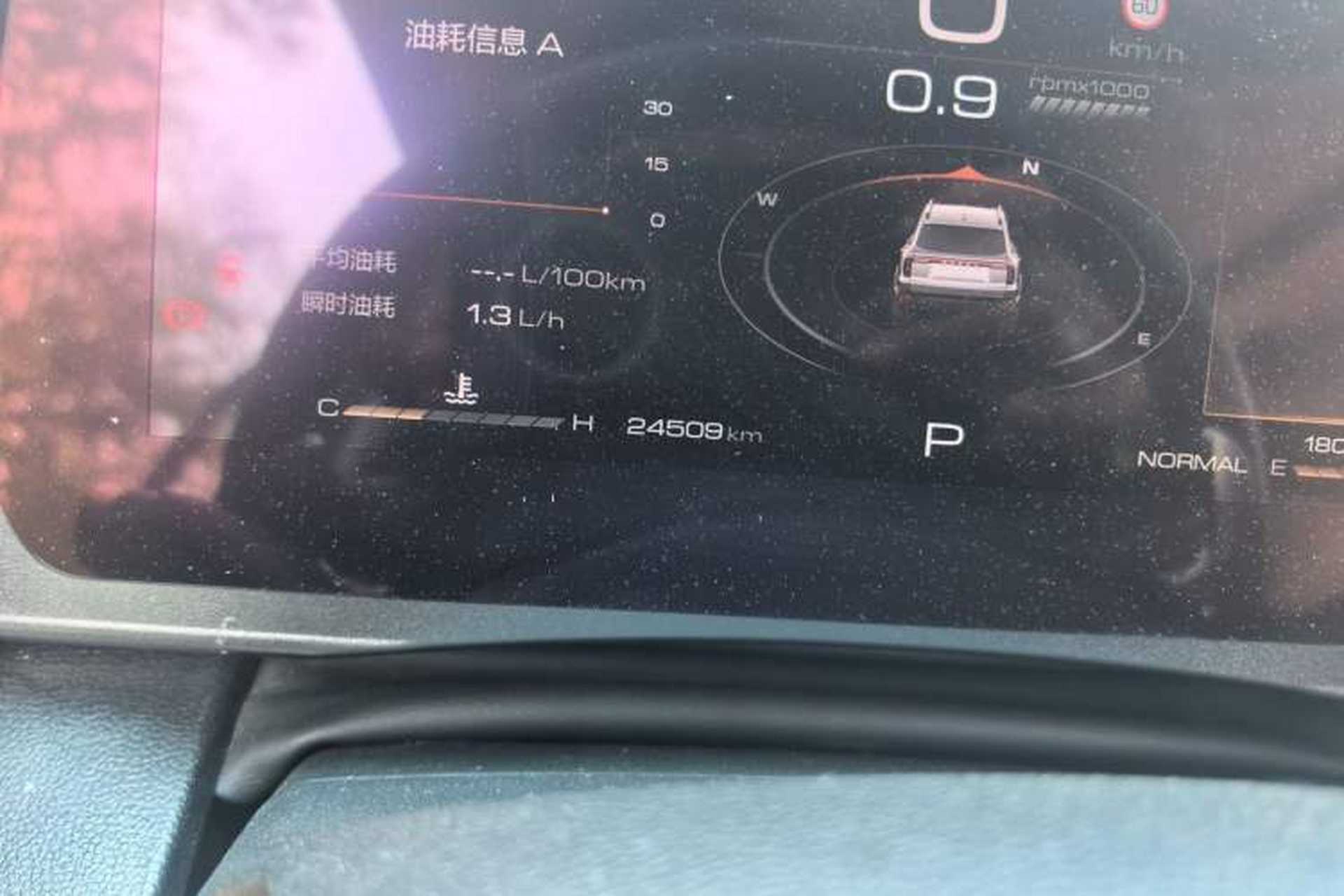 Used Haval DARGO 2024 2.0T DCT Chinese Rural Dog Edition Odometer Close Up