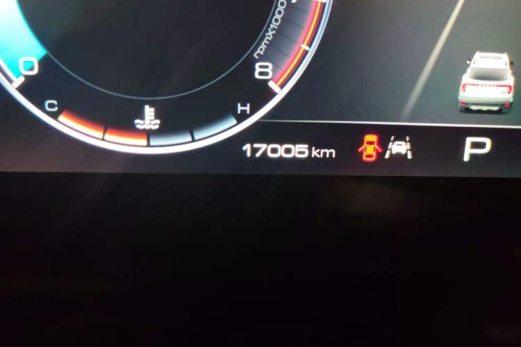 Used Haval DARGO 2024 1.5T DCT Border Collie Edition Odometer Close Up