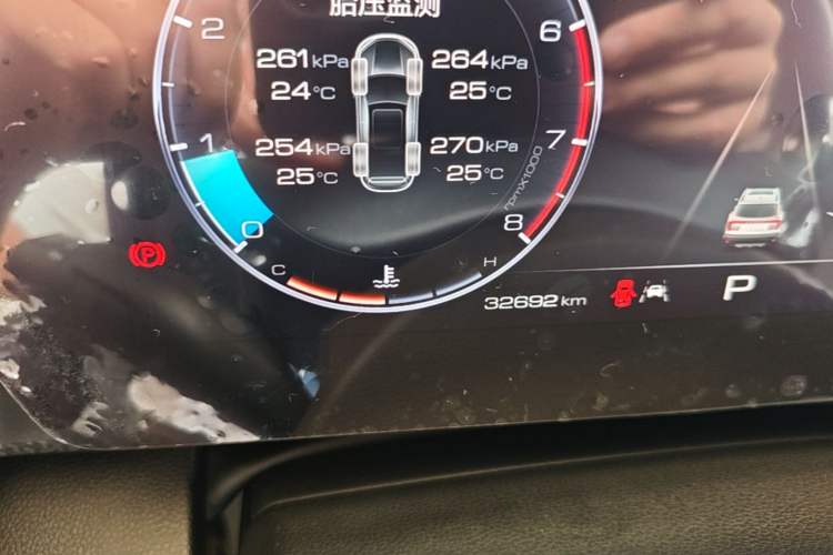 Used Haval DARGO 2024 1.5T DCT Border Collie Edition Odometer Close Up