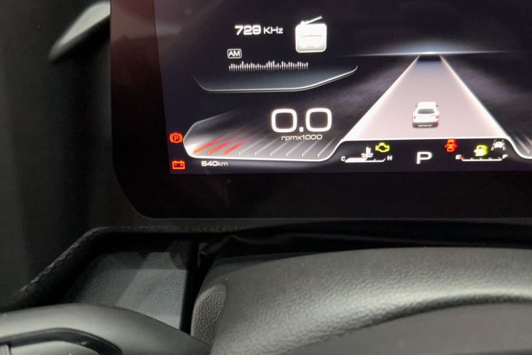 Used Haval DARGO 2024 1.5T DCT Border Collie Edition Odometer Close Up
