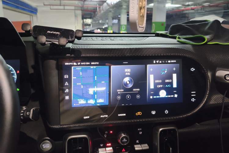 Used Haval DARGO 2024 1.5T DCT Border Collie Edition Audio And AC Panel