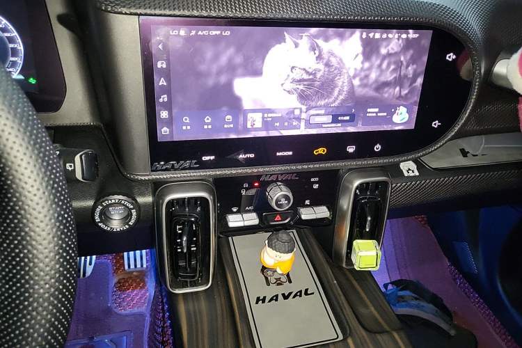 Used Haval DARGO 2024 1.5T DCT Border Collie Edition Audio And AC Panel