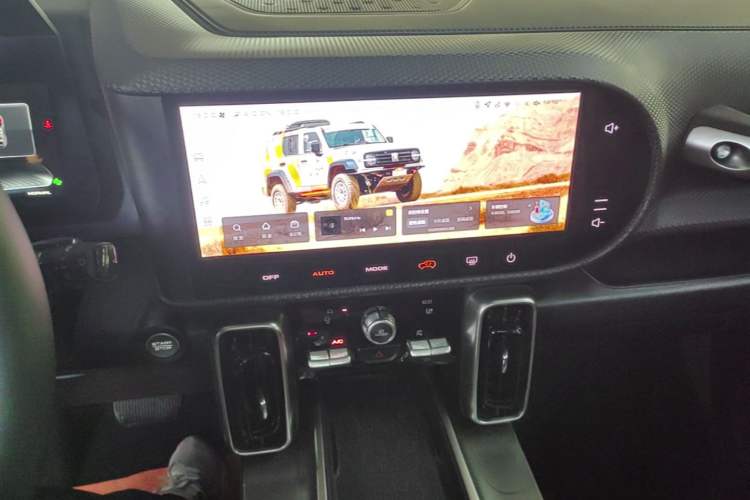 Used Haval DARGO 2024 1.5T DCT Border Collie Edition Audio And AC Panel