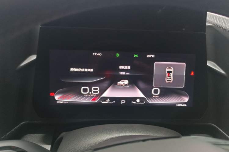 Used Haval DARGO 2024 1.5T DCT Labrador Edition Instrument Cluster