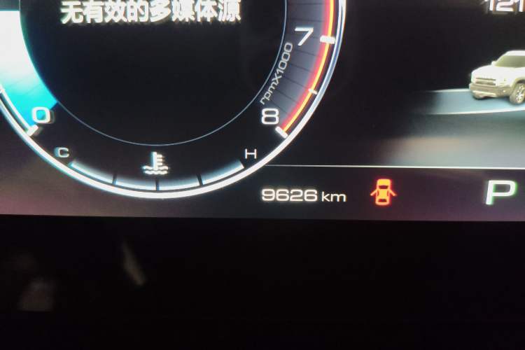 Used Haval DARGO 2024 1.5T DCT Border Collie Edition Odometer Close Up