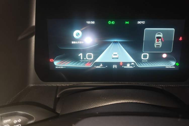 Used Haval DARGO 2024 1.5T DCT Border Collie Edition Odometer Close Up