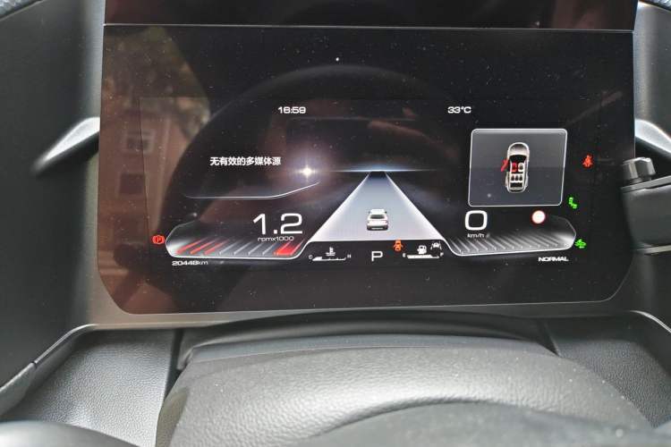 Used Haval DARGO 2024 2.0T DCT Chinese Rural Dog Edition Instrument Cluster