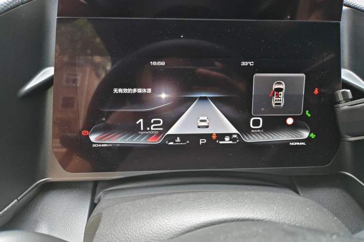 Used Haval DARGO 2024 2.0T DCT Chinese Rural Dog Edition Odometer Close Up