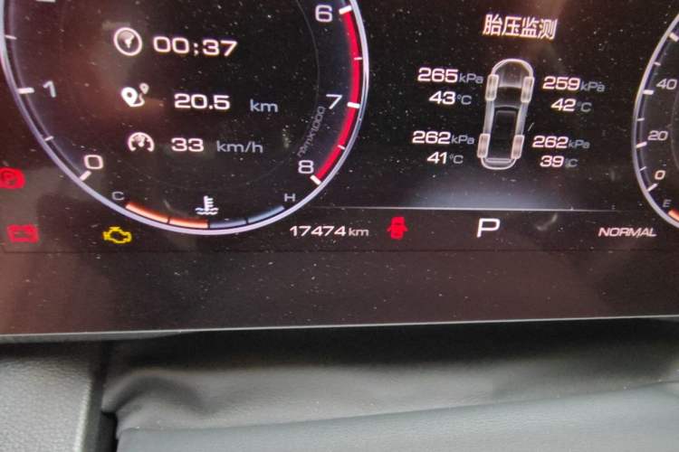 Used Haval DARGO 2024 1.5T DCT Border Collie Edition Odometer Close Up