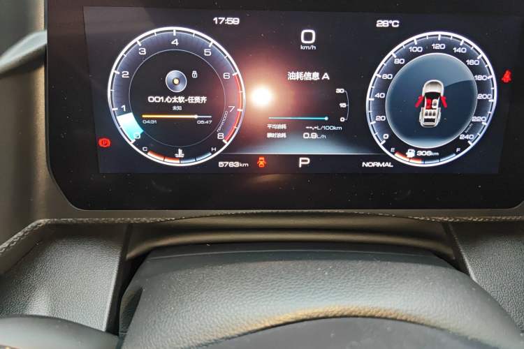 Used Haval DARGO 2024 1.5T DCT Labrador Edition Odometer Close Up