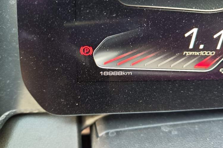 Used Haval DARGO 2024 1.5T DCT Border Collie Edition Odometer Close Up