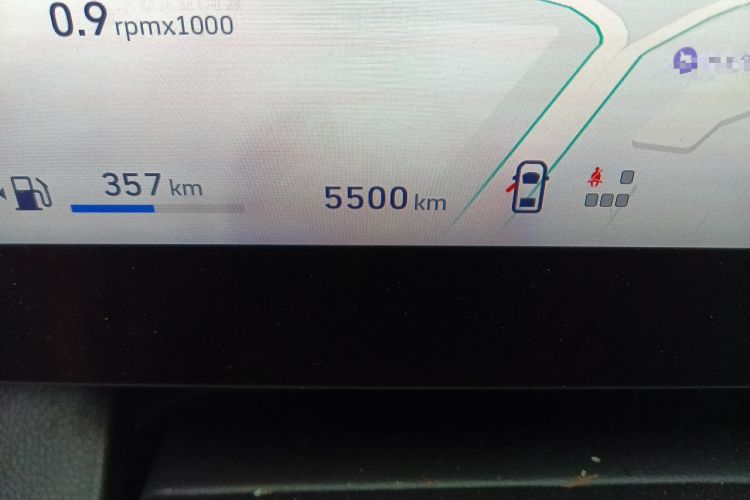 Used Haval DARGO 2024 1.5T DCT Border Collie Edition Odometer Close Up