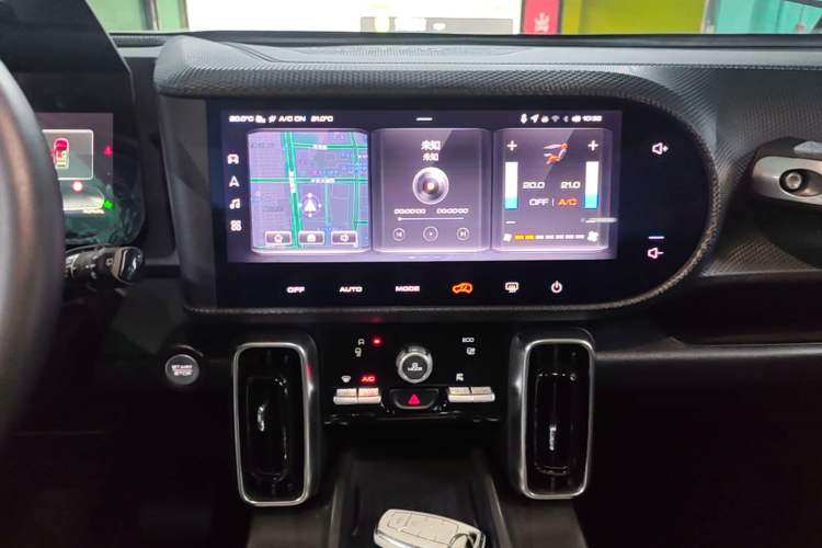 Used Haval DARGO 2024 1.5T DCT Border Collie Edition Audio And AC Panel