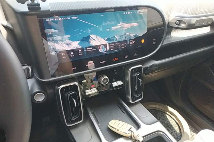 Used Haval DARGO 2024 1.5T DCT Border Collie Edition Audio And AC Panel
