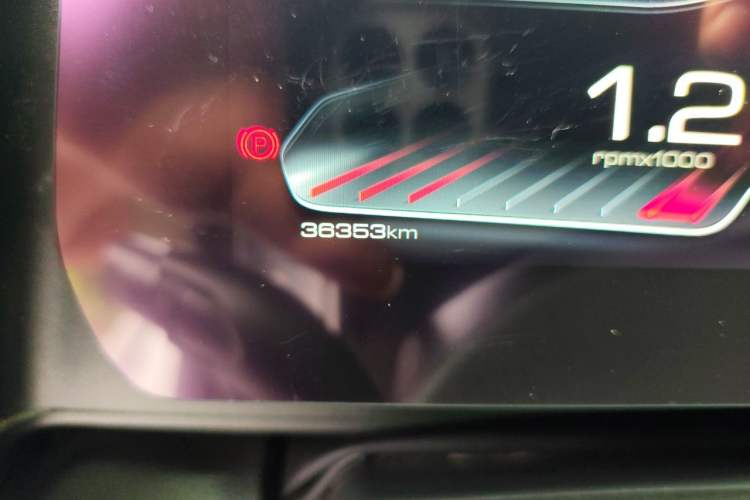 Used Haval DARGO 2024 2.0T DCT Chinese Rural Dog Edition Odometer Close Up