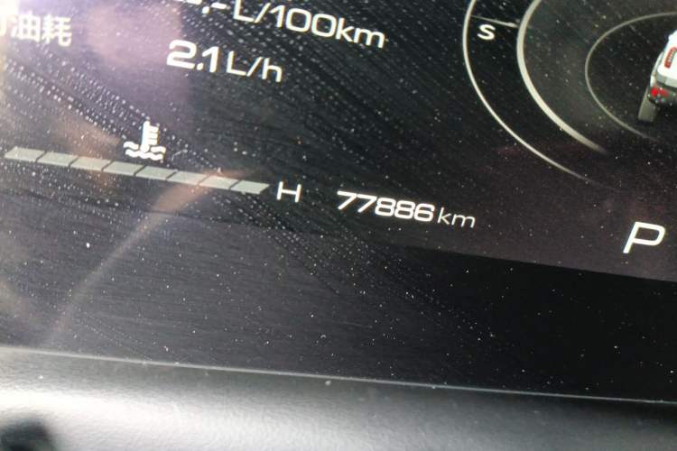 Used Haval DARGO 2024 2.0T DCT Chinese Rural Dog Edition Odometer Close Up