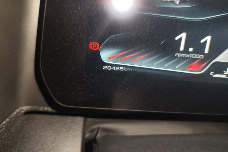 Used Haval DARGO 2024 1.5T DCT Border Collie Edition Odometer Close Up