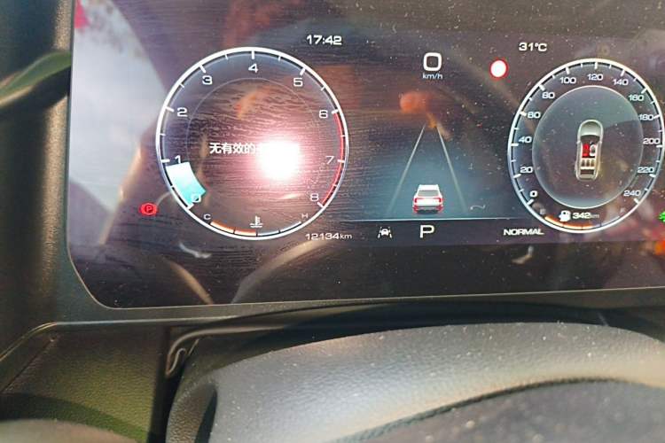 Used Haval DARGO 2024 2.0T DCT Chinese Rural Dog Edition Odometer Close Up