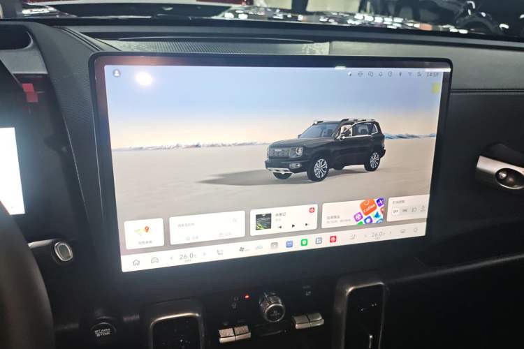 Used Haval DARGO 2026 Model 1.5T DCT Border Collie Edition Audio And AC Panel
