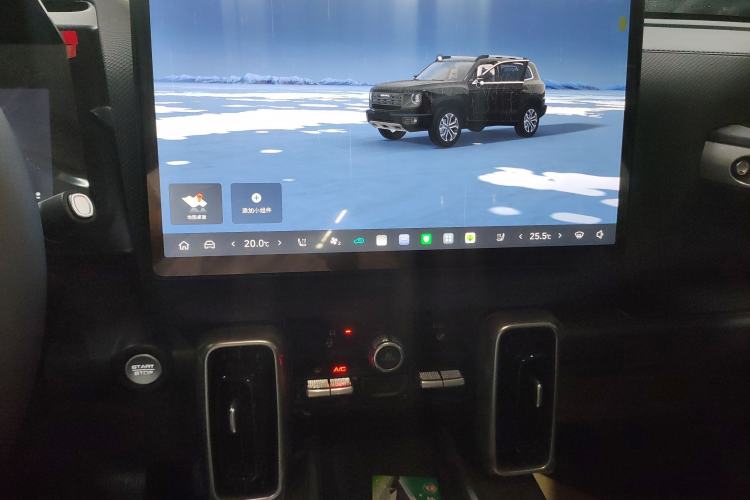 Used Haval DARGO 2026 Model 1.5T DCT Border Collie Edition Audio And AC Panel