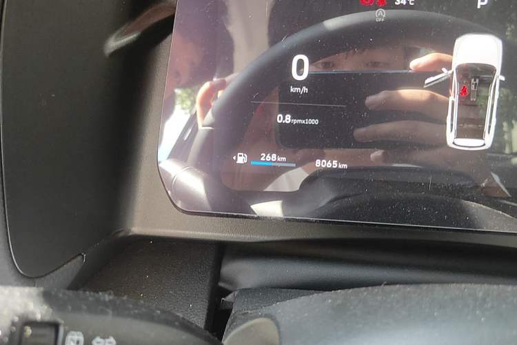 Used Haval DARGO 2026 Model 1.5T DCT Border Collie Edition Odometer Close Up