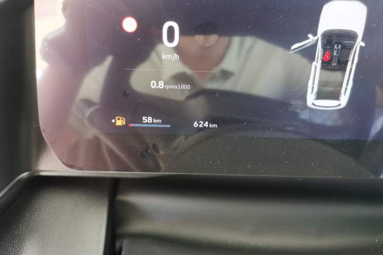 Used Haval DARGO 2026 Model 1.5T DCT Border Collie Edition Odometer Close Up