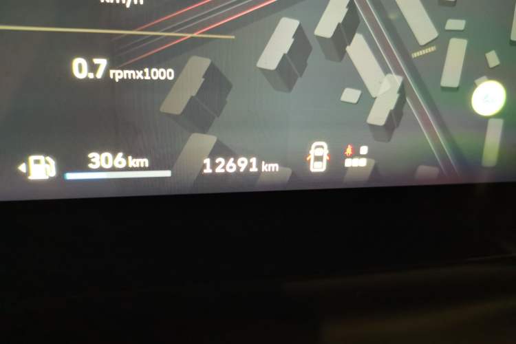 Used Haval DARGO 2026 Model 1.5T DCT Border Collie Edition Odometer Close Up