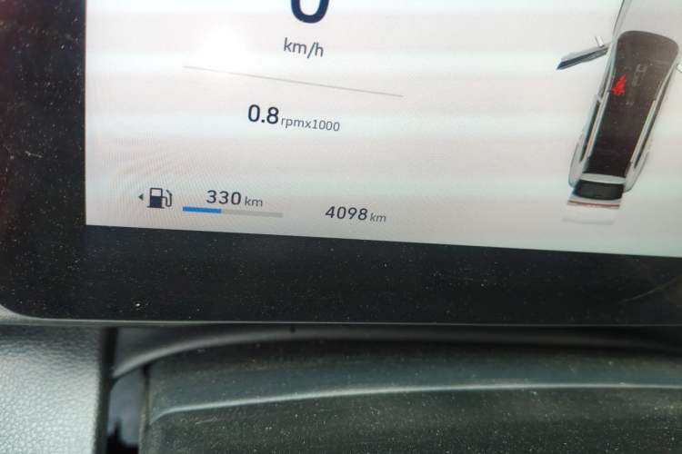Used Haval DARGO 2026 Model 1.5T DCT Border Collie Edition Odometer Close Up