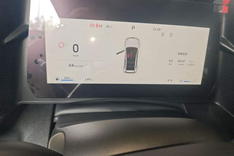 Used Haval DARGO 2026 Model 1.5T DCT Border Collie Edition Odometer Close Up