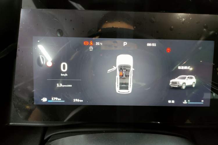 Used Haval DARGO 2026 Model 1.5T DCT Border Collie Edition Odometer Close Up