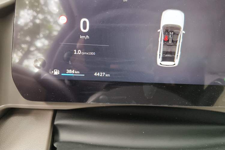 Used Haval DARGO 2026 Model 1.5T DCT Border Collie Edition Odometer Close Up