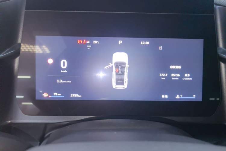 Used Haval DARGO 2026 Model 1.5T DCT Border Collie Edition Instrument Cluster