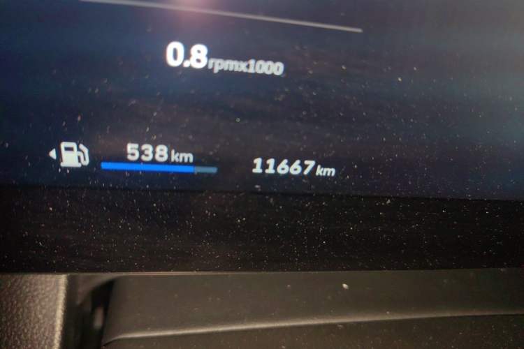 Used Haval DARGO 2026 Model 1.5T DCT Labrador Edition Odometer Close Up