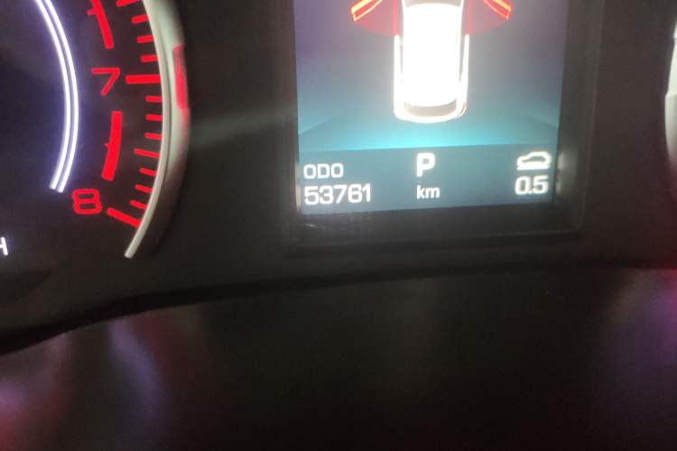 Used Haval F5 2018 1.5T i-Type Odometer Close Up