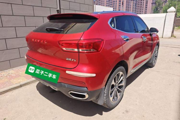 Used Haval F5 2018 1.5T i-Van Rear Right 45 Deg