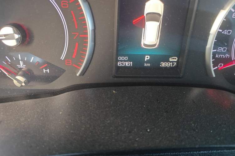 Used Haval F5 2018 1.5T i-Type Odometer Close Up