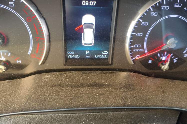 Used Haval F5 2018 1.5T i-Type Odometer Close Up