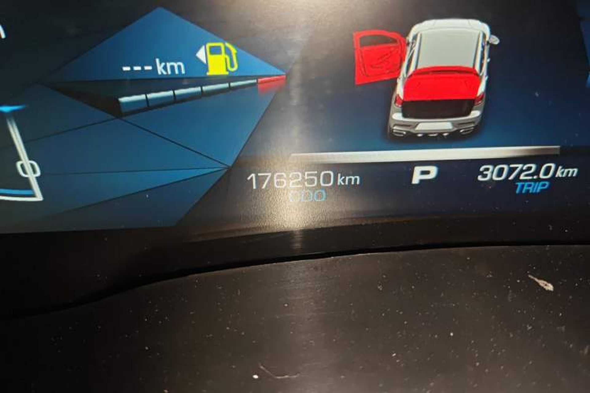 Used Haval F5 2018 1.5T i-Type Odometer Close Up