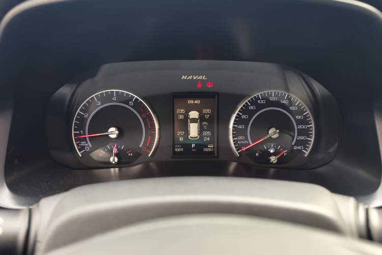 Used Haval F5 2018 1.5T i-Type Odometer Close Up