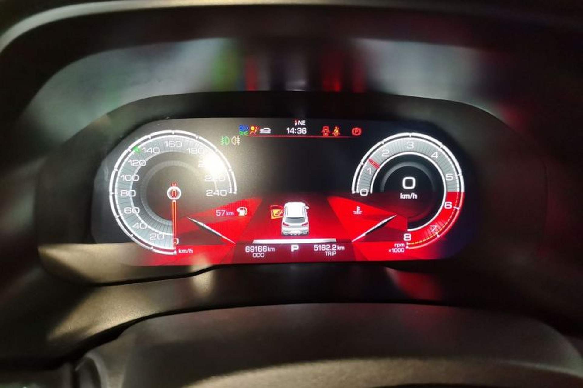 Used Haval F5 2019 National Trend Edition 1.5T i-Trend China VI Standard Instrument Cluster