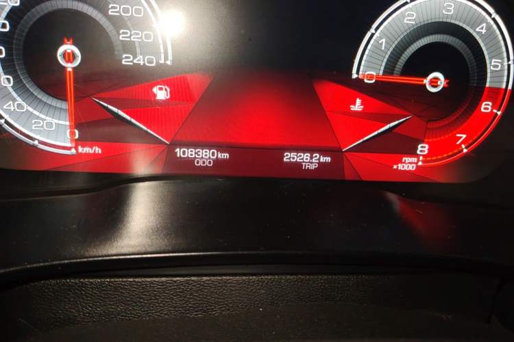 Used Haval F5 2019 National Trend Edition 1.5T i-Type China VI Standard Odometer Close Up