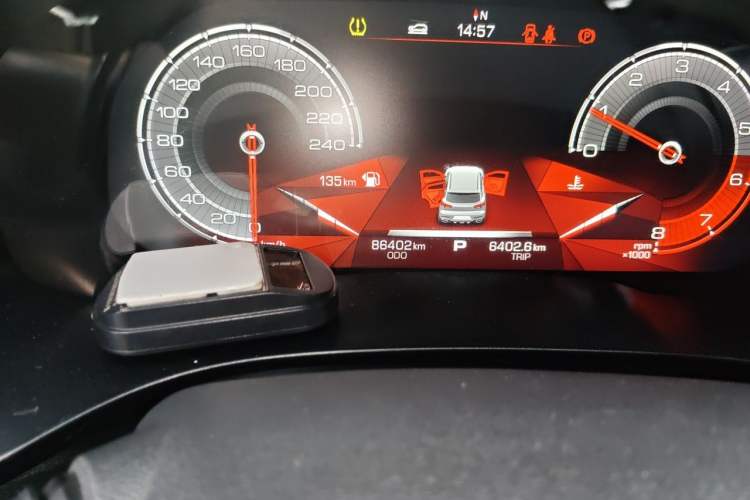 Used Haval F5 2019 National Trend Edition 1.5T i-Trend China VI Standard Odometer Close Up