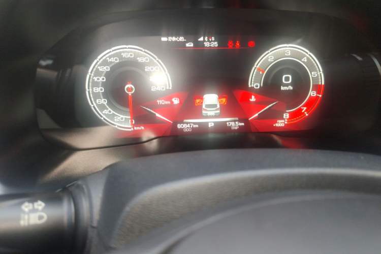 Used Haval F5 2019 National Trend Edition 1.5T i-Trend China VI Standard Odometer Close Up